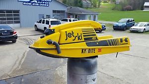 2 Kawasaki Stand up jet ski skis and parts
