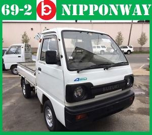 1991 Suzuki Carry 4x4  Hi-Lo Axle & Diff Lock Minitruck Compare it to ATV UTV Gator Kubota & Side By Side