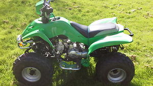 LONCIN KAWASATI 110CC QUAD BIKE CAN BE MADE ROAD LEGAL 2014