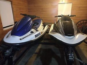 Kawasaki STX 15F and Honda Aquatrax R12X