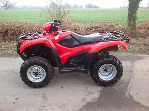 Honda trx500 FM 4x4 farm quad ATV Agri-registered '12'