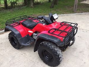 Honda Big Red Quad 4x4 All terrain Farm vehicle with Reverse Gear
