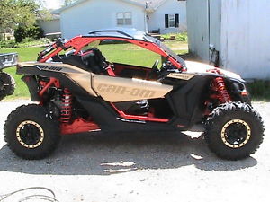 2017 Can Am utv X3 xrs (gold & red) like new-Turbo-9.7 hours total never raced