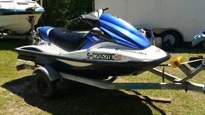 2007 Kawasaki STX 12F Jetski 4 cylinder fuel injected 4 Stroke PWC with trailer