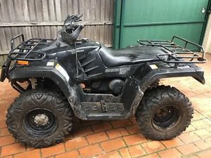 Atomik Krusher 300CC 2WD Black Quad Bike