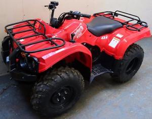 2016 EX DEMONSTRATOR RED YAMAHA COLEMAN 400 CC 2/4WD 4X4 QUAD 2 MTH RTB WARRANTY