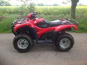 Honda trx500 FM 4x4 farm quad ATV 2013