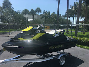 2013 Seadoo RXT-X aS 260HP Supercharged 3 Seater Only 12 Hours Trailer Like New