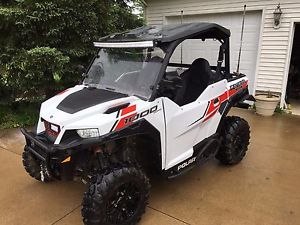 2017 Used Polaris General 1000 EPS Premium White Lightning AWD Winch 100 HP
