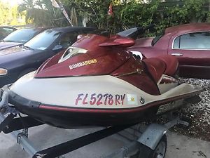 2002 Sea Doo 4 Stroke Jet ski with Double trailer !!!!100% NO Reserse