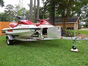 2002 Sea Doo Bombaradier Limited GTX and 2008 Sea Doo Bombardier GTI130 Jet Ski