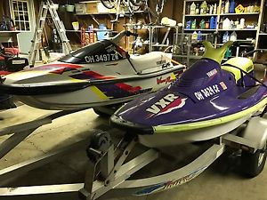 2 Yamaha Waverunners With Trailer