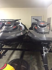 A pair of 2014 Seadoo GTX Limited 215