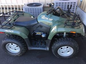 2013 ARCTIC CAT 400 4 X 4 GREEN