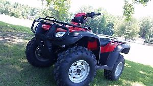 NO RESERVE 2014 HONDA TRX500FPA RUBICON POWER STEERING 500 FOREMAN USED ATV 4X4