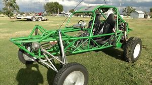 Titled turbocharged high jumper sandrail