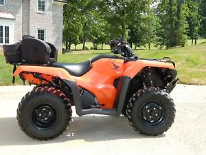 2014 Honda Rancher 420 4x4 Electric Shift No Reserve!!!! LOW MILES