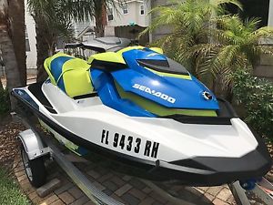 2017 Sea-Doo Wake 215, only 16 hours, warranty until 2022