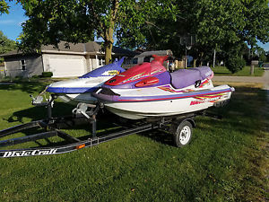 yamaha waverunners and trailer