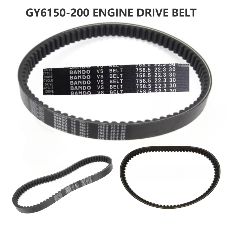 For Kart Beach Bike GY6150-200 Engine 758.5 22.3 30 Belt 758.5/223.3/30 ATV UTV Replacement Accessories - AliExpress 201355758 image 1