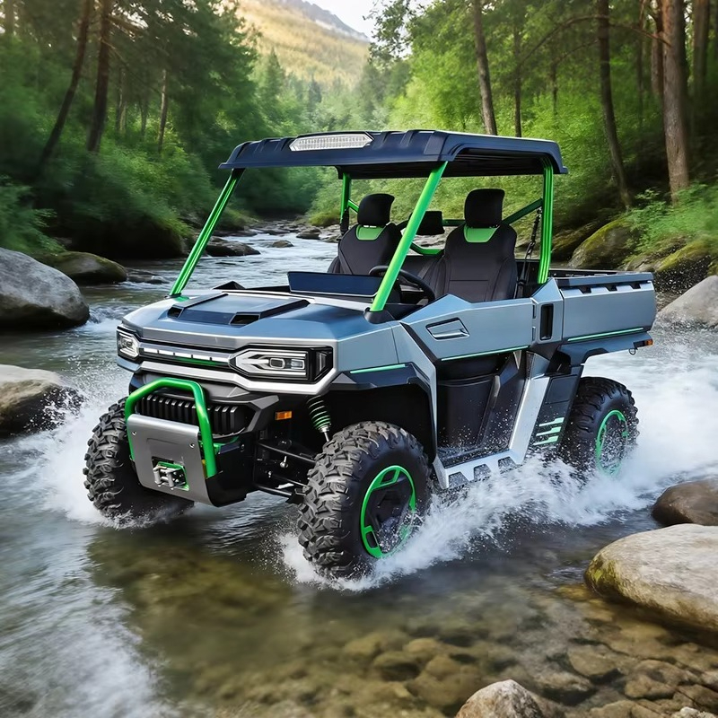 4WD Adult Electric UTV Agricultural All Terrain Vehicle 70Km/h Max Speed 90km Long Range CE Certified Farm Off-road Vehicle - AliExpress 202216001 image 1