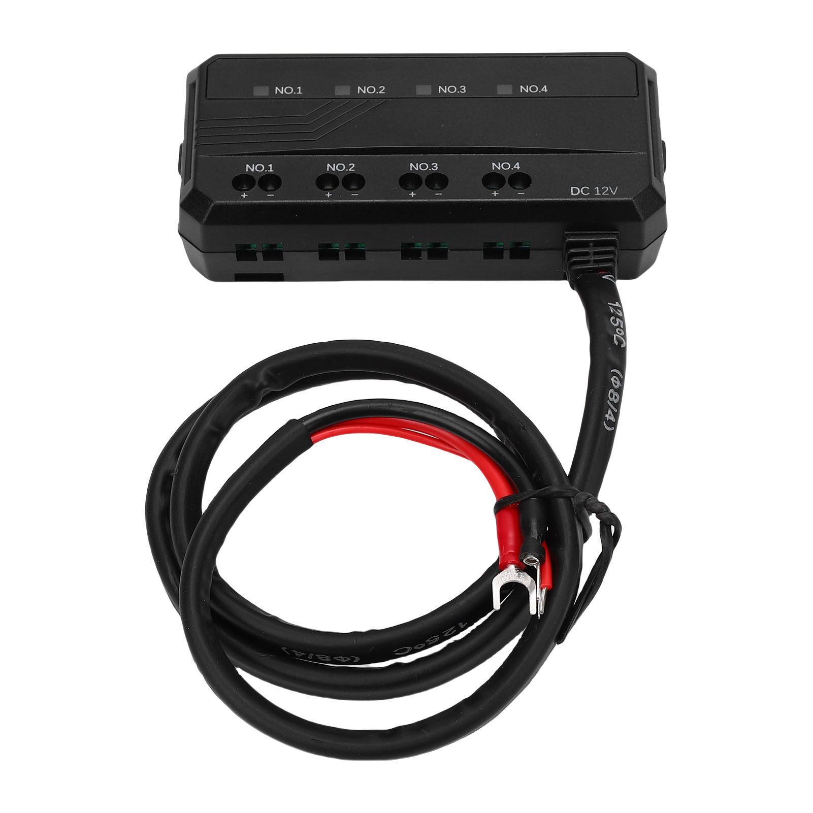 Motorcycle Fuse Box 20A Low Profile Terminal Block with LED Indicator 4 Circuits Battery Relay for Cars ATVs UTVs - AliExpress image 1